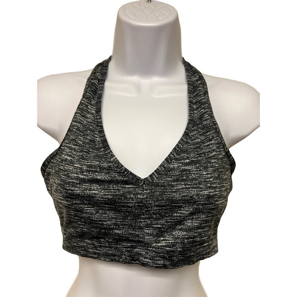 Victoria Sport Black T Back Strappy Sports Bra Women's Size Medium
